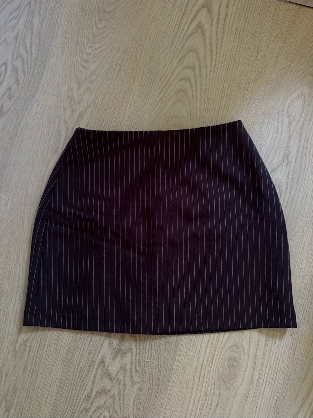 Abercrombie & Fitch - The A&F Scarlett Mini Skort Brown Pinstripe XXS
